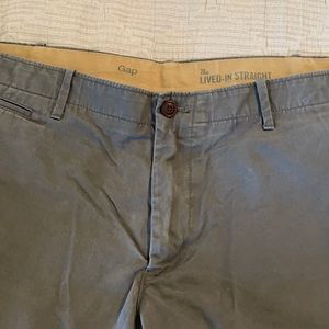 Gap flat front pants